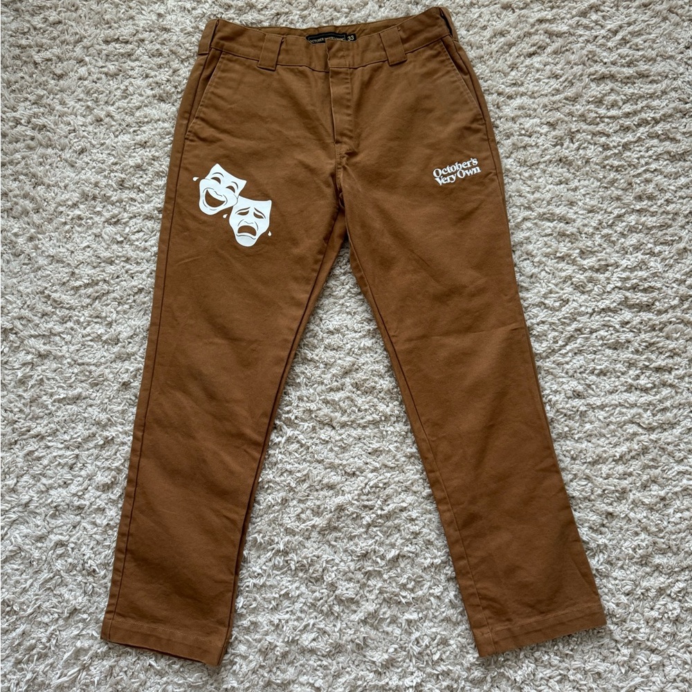 October’s Very Own (OVO) “Laugh Now Cry Later” Workwear Pants